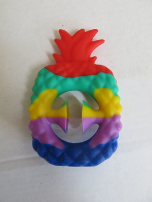 Pineapple Stress Toy with Suction Cup New