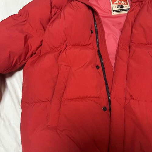 Diesel puffer jacket, red, size M