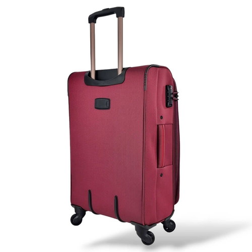 Diplomat ZC6040 fabric suitcases set of 3 new, burgundy