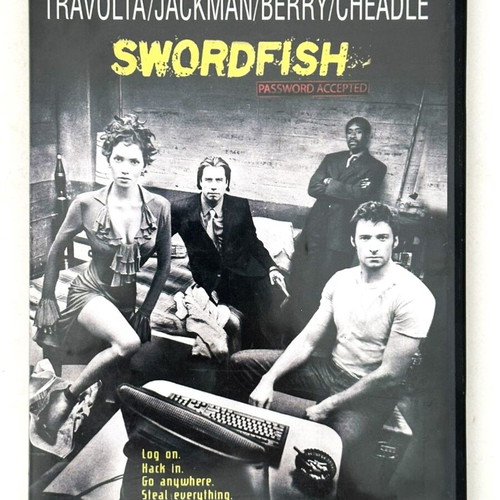 Swordfish DVD used with Greek subtitles, sci-fi action