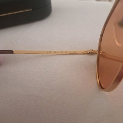 Victoria Beckham sunglasses like new, orange and gold
