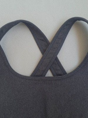 Under Armour women's sports bra size XS, grey
