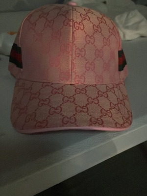 Gucci pink hat new