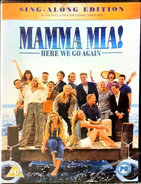 DVD MAMMA MIA MUSICAL/COMEDY FROM OL PARKER