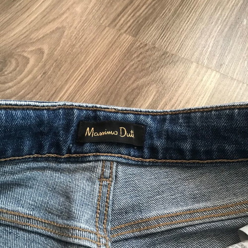 Massimo Dutti High Waisted Mom Jeans Size 34 XS Like New, Blue