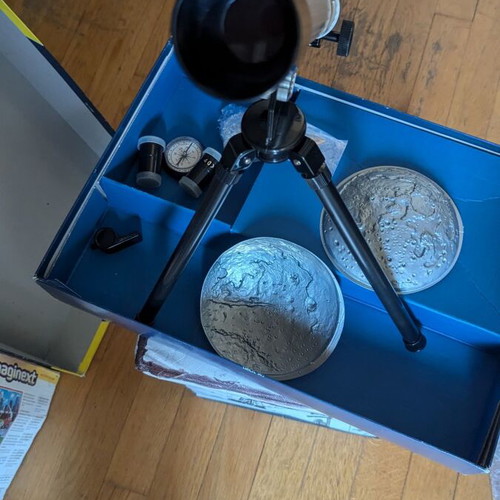 Educational telescope used for children Learn and Create
