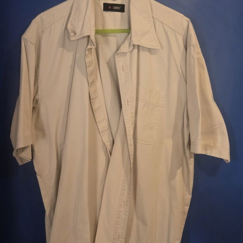 Sunnex men's short-sleeve shirt beige size 3XL like new