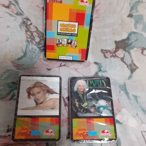 Music Memo Goodys card game new