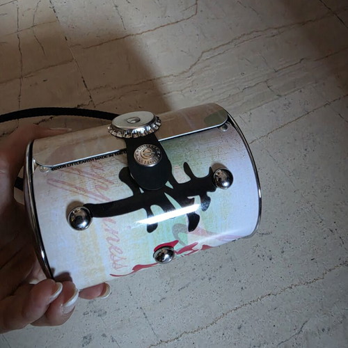 Little Earth Productions vintage barrel purse like new