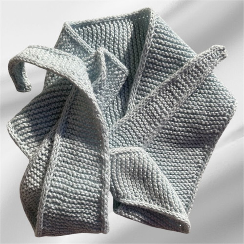 Sophie's scarf new from Italian cotton yarn with lurex