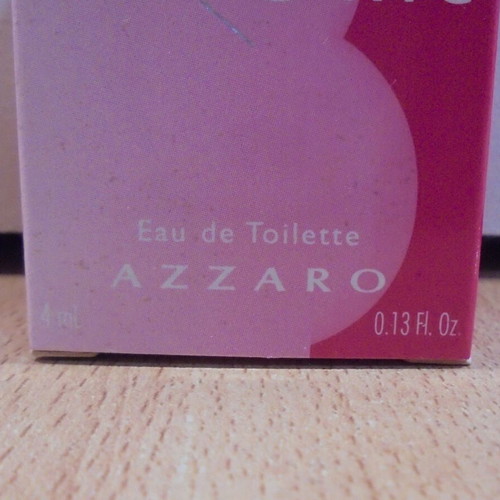 Azzaro Pink Tonic vintage Eau de Toilette 4ml new