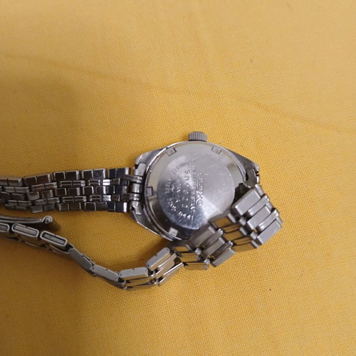 Seiko 5 Automatic watch used, women's silver