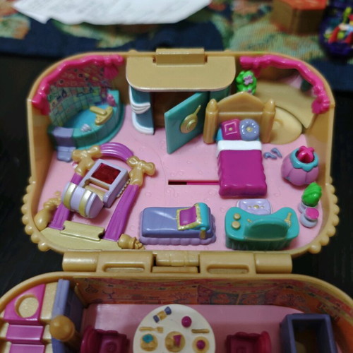 Polly Pocket Jewel Secrets used rare set without figures