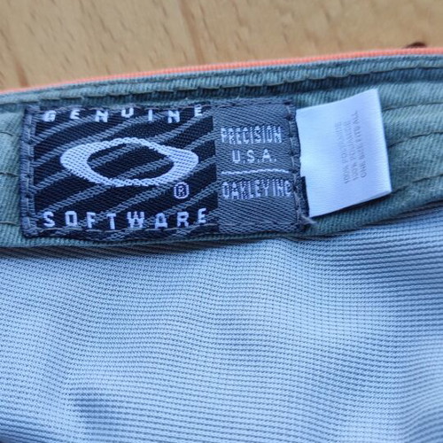 Oakley Software Vintage Cap Y2K One Size, like new