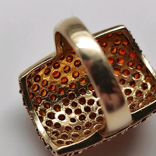 Gold ring.