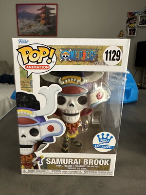 One Piece Samurai Brook Funko Pop άριστο αυθεντικό