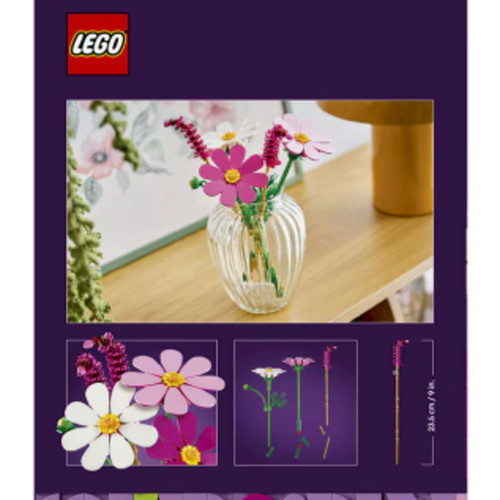 Lego Botanicals Cosmos Flowers 11514 new, 171 pieces