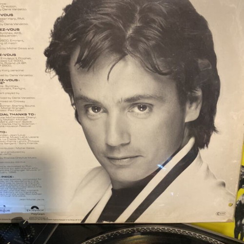 Jean Michel Jarre vinyl record used, electronic genre