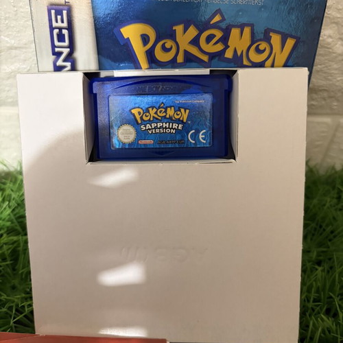 Pokemon Sapphire Version Game Boy Advance used with manual