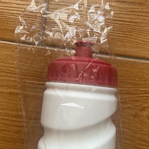 Sports Water Bottle 500ml new, squeezy with red ergonomic cap