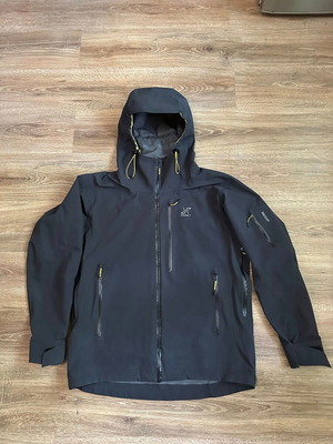 Ανδρικό μπουφάν RVRC RevolutionRace Aphex Pro Hard Shell XXL σαν καινούργιο, μαύρο και γκρι