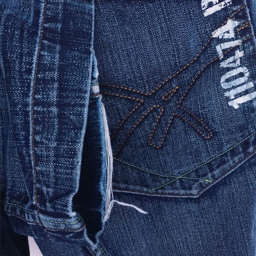 Дънки Fishbone vintage като ново, размер XL, синьо