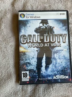 Call of Duty World at War PC игра на френски като ново