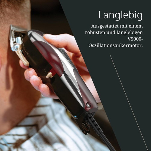 Wahl Magic Clip Fading hair clipper V5000 with 8 combs like new