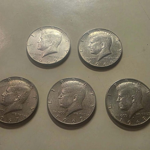 American silver coin set