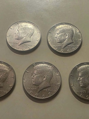 American silver coin set