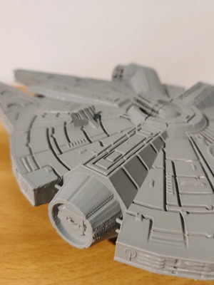 Millennium Falcon table decor new 3D printed