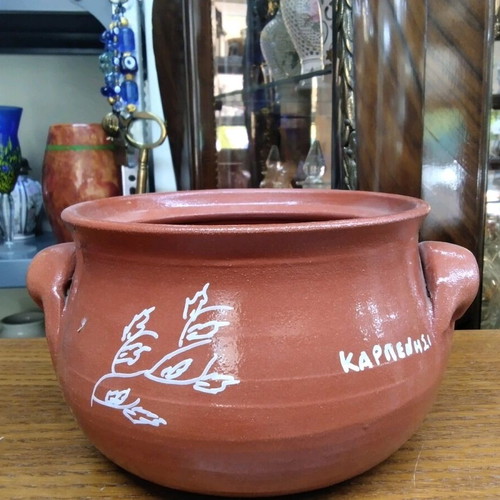 Carpenisi Ceramic Cooking Pot like new