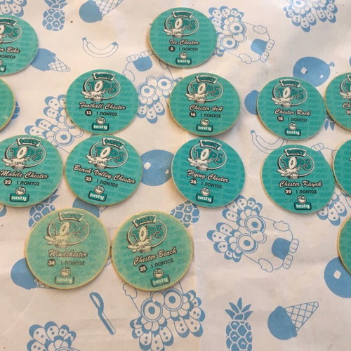 Tasty Tops used caps, pack of 15 from 1995