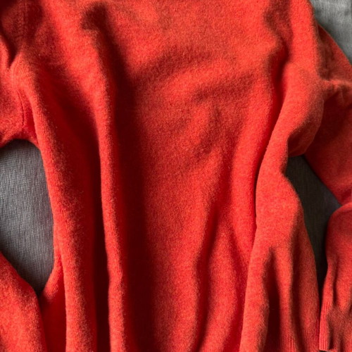 Oxford Company wool sweater red like new, size M