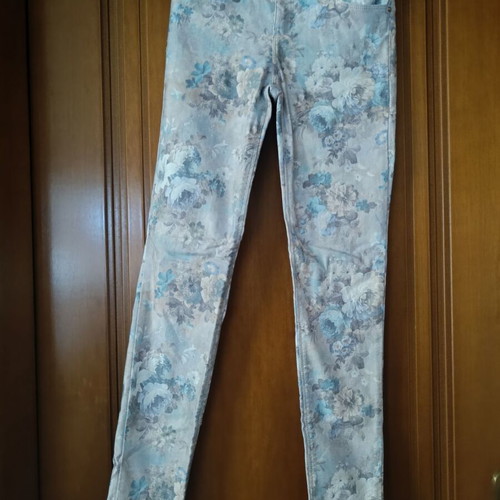 Floral pants like new, size 36, small