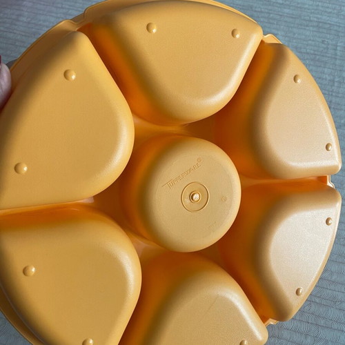 Tupperware pic nic orange new