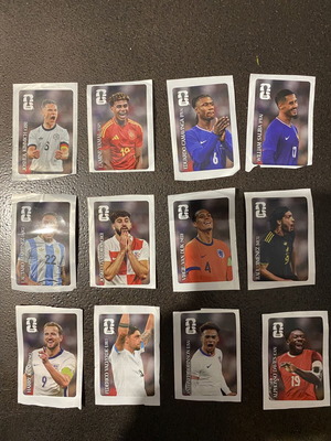 Coca Cola World Cup 2026 sticker set