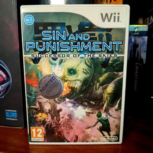 Sin and Punishment Nintendo Wii game like new, English version