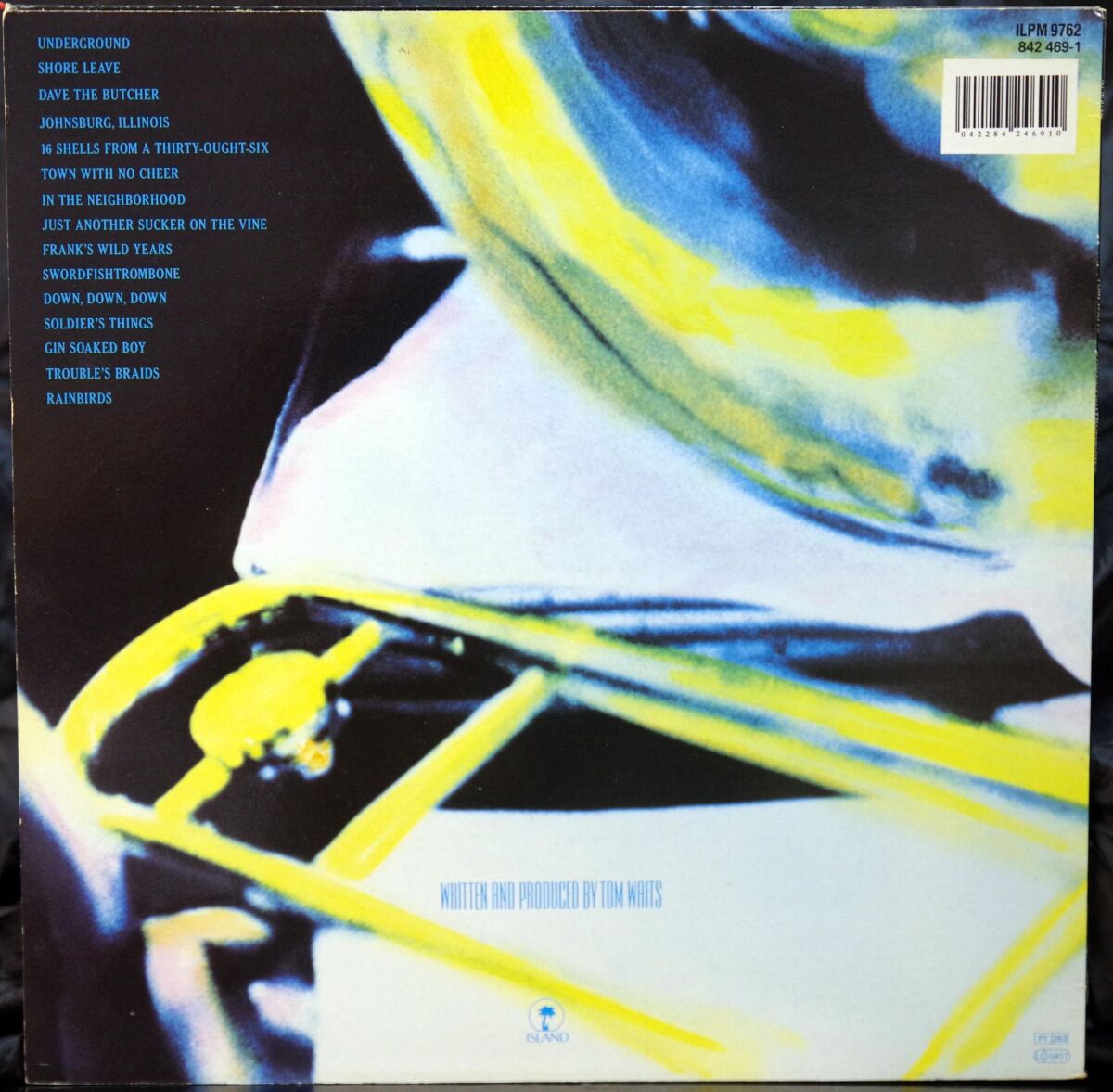 Tom Waits Swordfishtrombones LP new, rock - € 33,00 - Vendora.cy