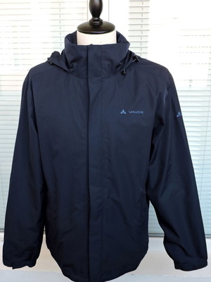 Vaude Escape Light men's hooded jacket size L like new, blue