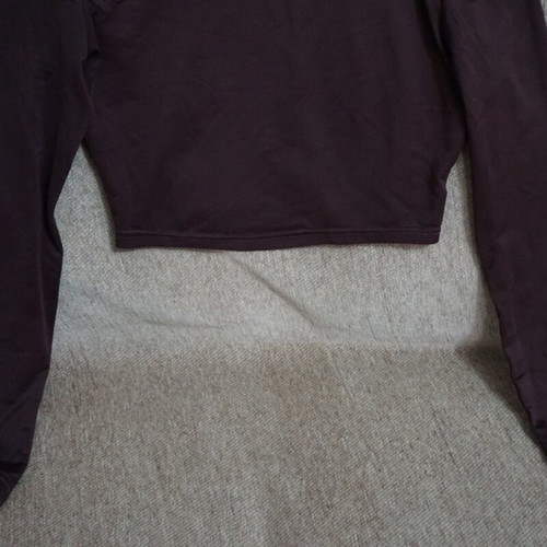 Women's long-sleeve blouse like new, red, size S