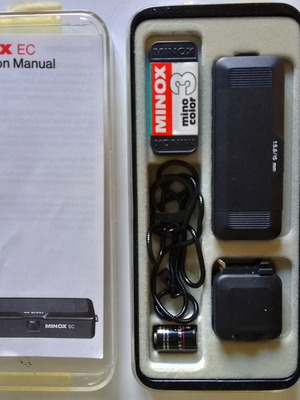 Minox EC Spy Camera 1981 New Old Stock in Original Box