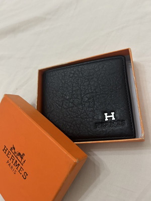 Hermes wallet, black