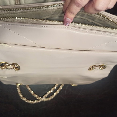 Nolah shoulder bag used, large capacity beige mocha