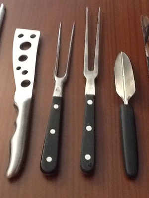 Kitchen tools in excellent condition, set of 5 pieces