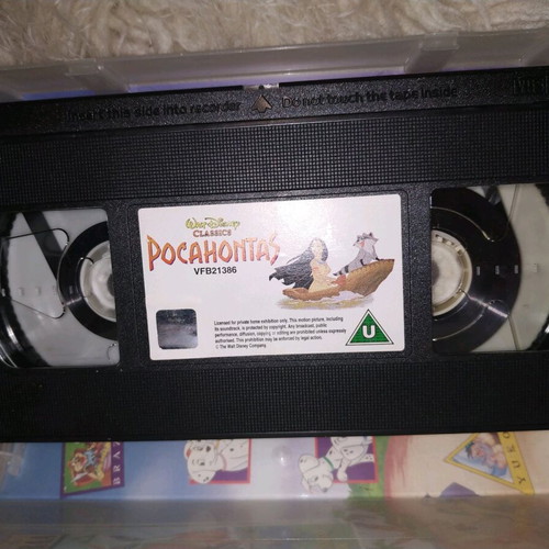 Pocahontas VHS used 1995 in English