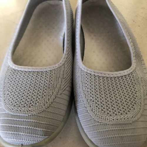 SaveYourFeet women's gray anatomical ballerina shoes size 41 used