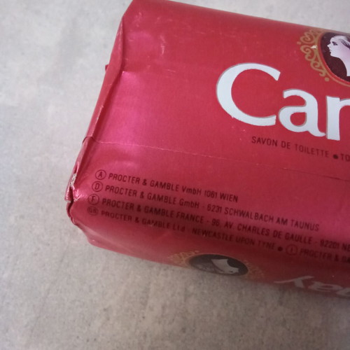 Collectible Camay soap bar from 1980s like new