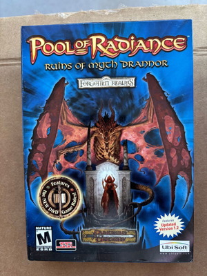 Pool of Radiance Ruins of Myth Drannor PC Small Box καινούργιο