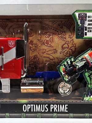 JADA 2023 TRANSFORMERS ROTB OPTIMUS PRIME TRUCK CAB 1:24 DIECAST TOY CAR SEALED